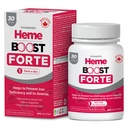 Hemeboost Forte 34.8 mg(696 mg Heme Iron) I 30 片 I 高潜力天然铁补充剂 I 高吸附和热度 胃I 铁药用于成人 妊娠安全