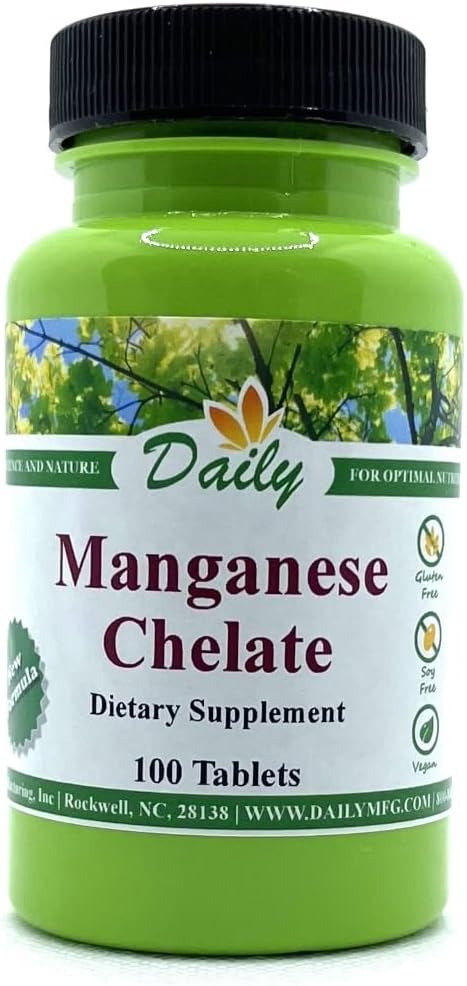 每日制造Manganese Chelate(5毫克) 100片