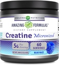 (原始内容存档于2019-09-21) (英语). Excellent Formulaments Micronized Creatine Monohydrate Powder Supplements – 5000 mg per service → 理想的前期和后期工作补编 – 制造于美国(12.6 Oz → 蓝色Rasbperry,蓝莓).