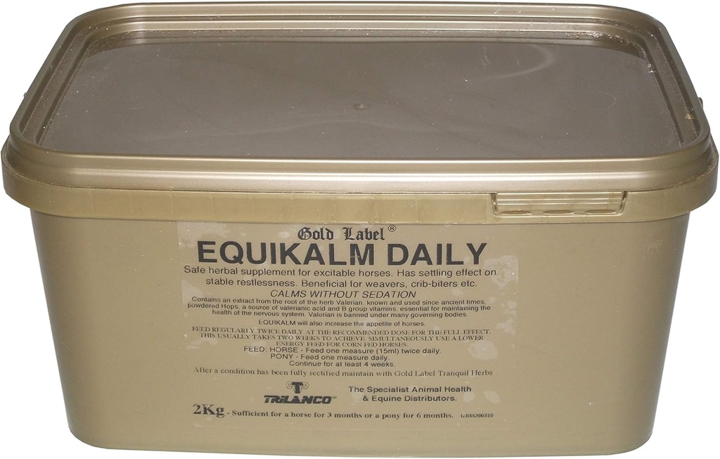 Gold Label Equikalm日报,《马的平静》,《马的补编》,2 KG