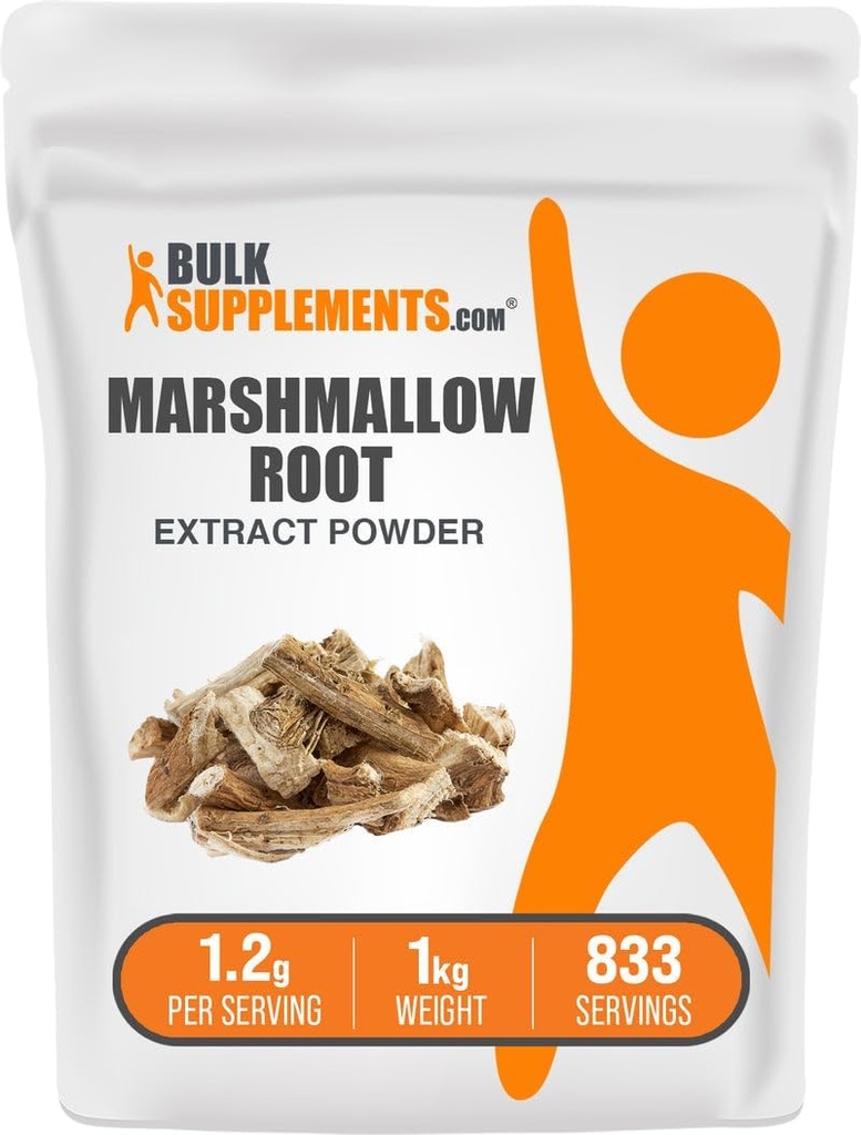 bulk Assupports.com 沼泽地根抽取粉末 - 沼泽地根补充剂,草药补充剂 - Gluten Free,每服1.2克,1kg(2.2磅)(包1)