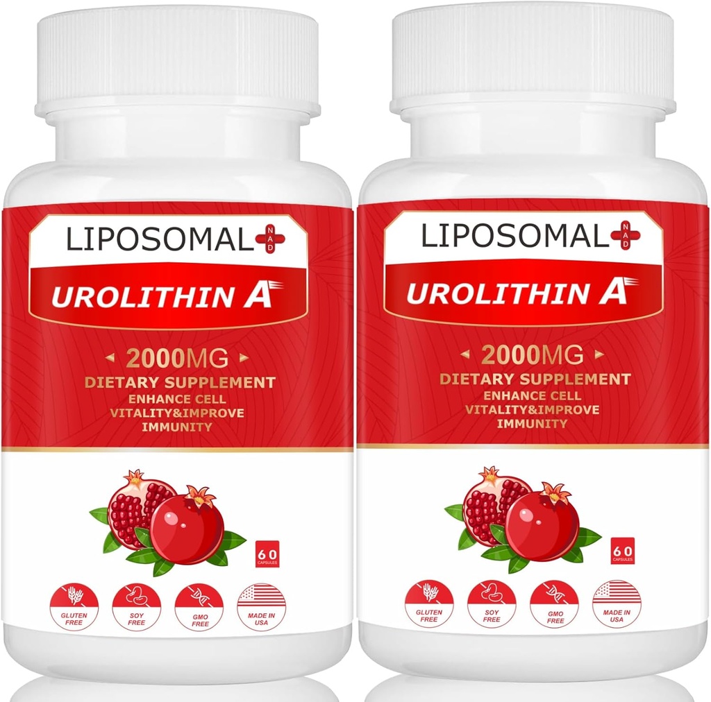 Liposomal Urolithin 2000MG 能源补编 120 Capsules
