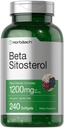 Horbäach Beta Sitosterol 1200mg → 240 软胶卡普苏勒斯 → 巨力 → 植物 Sterols Complex → 非GMO, Gluten 免费补编