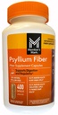 成员Mark 100% Natural Pyllium Husk Fiber Capsules, 消化健康, 400 Counters (Pack of 1)