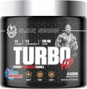 Black Series Turbo HP Pre Workout QQFFLOURED,高级公式QQBOST 能量与性能 QQ45 服务,450 gram(规范,蓝莓)