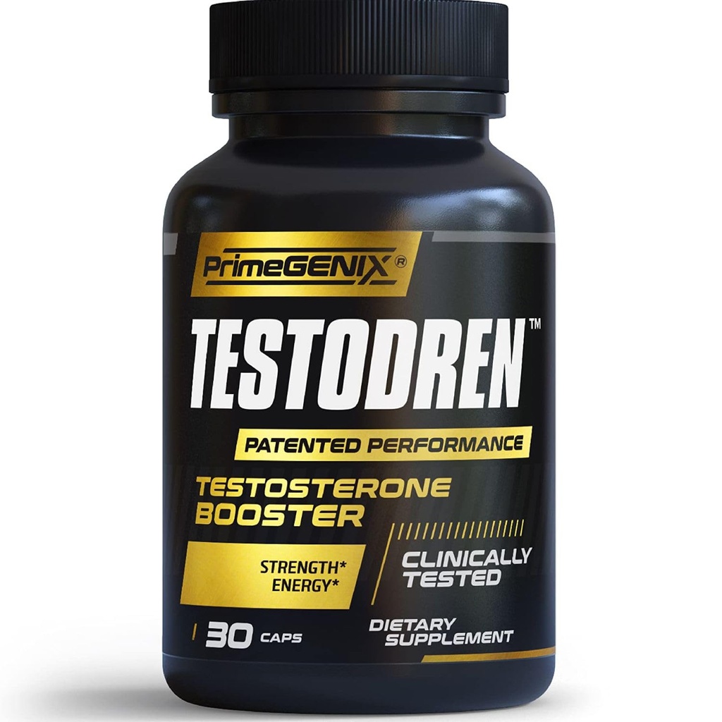 Testodren Advanced Testosterone Booster for Men – 自然 stamina,耐力,能量和力量增强补充 – 精益肌肉构建者 – 运动营养 Testosterone Booster