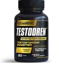 Testodren Advanced Testosterone Booster for Men – 自然 stamina,耐力,能量和力量增强补充 – 精益肌肉构建者 – 运动营养 Testosterone Booster