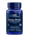 寿命延长 Ginkgo Biloba 认证提取器,120毫克,帮助维持记忆和认知,无胶囊、无胶囊、蔬菜,365卡普尔
