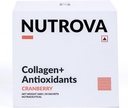 NUTROVA Collagen+ 抗氧化剂补充剂 -- -- 供男女使用的海洋Collagen粉,增加皮肤水分,减少皮肤损伤,支持健康的皮肤,Hair & Nails,Cranberry,1项,30