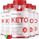 rize 实验室 - Premium Blast Keto ACV Gummys for Wight Loss, Advanced Formult, Apple Cider Vinegar for Wight Management, 最大强度(300 Gummys) (Pack of 5)