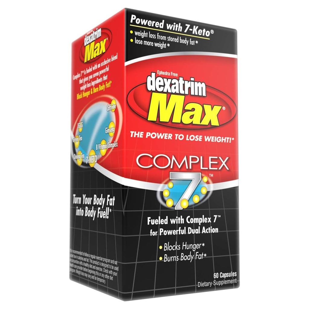 EH95 有限责任公司 堆叠器 Dexatrim Max Complex-7 Capsules 60 计数