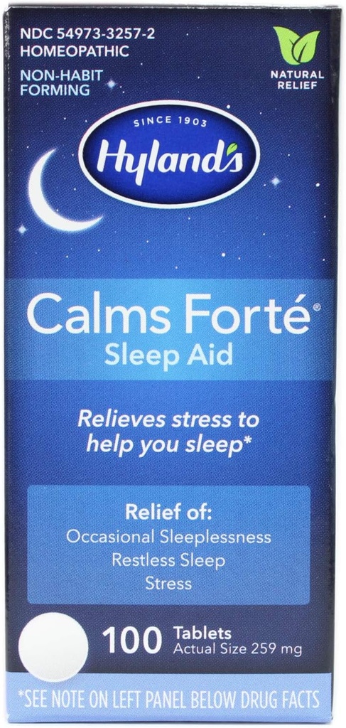 Hyland's calms Forte 100 Tabs (Pack of 2) (中文(简体) ).