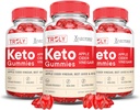 (3 Pack) Truly Keto ACV Gummys 高级公式 1000MG Truly Keto Gummys 苹果苹果 苹果 苹果 苹果 醋 配上石榴 甜菜 果汁 粉 B12 Vegan Non GMO 180 Gummys 配上