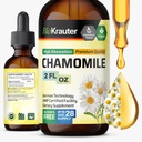 BIO KRAUTER 香蜜酒花丁 - 香蜜酒提取法 - 包含 Apigenin - 放松和冷静支持的补充 - 无酒精和糖 - Vegan Drops 2 Fl.Oz.