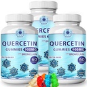 (3Pack) Quercetin Gummys - 与布洛梅兰维生素C+锌维生素D3的Quercetin – Chewable Quercetin 900mg 补充品 - 儿童与成年人的Quercetin (3)