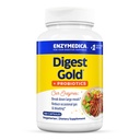Enzymedica Digest Gold + Probiotics, 2-in-1 古特健康公式 消化酶 & 1亿 活性Probiotic Cultures, 180 Counter (FFP)