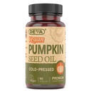 DEVA 营养 Vegan 南瓜种子油 500 毫克,冷椒和未加工-90 Capsules, 1-Pack
