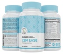遗产健康  Zen Ease Calm Mind Supplement - Natural Vegan公式 - 5-HTP, Ashwagandha, St. John's Wort, L- Theanine, Magnesium, B-维生素 - Capsules to production a good feel of Peace (英语).