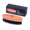 ZEUS Pocket Beard & Mustache Brush for Men, 旅行尺寸扫瞄工具 软波尔头发Bristles for Beard Styling & Detanling (德国马德) N92