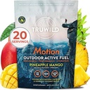 TruWild Motion All Natural Pre Workingout Powder Drink Mix for Men and Women with no Jitters 或 Crash, 全食品厂基于Vegan,有机电解质+生物Perine, 20 services (Pineapple Mango) 20 services (Pineapple Mango) 配音器 配音器 配音器 配音器 配音器 配音器 配音器 配音器