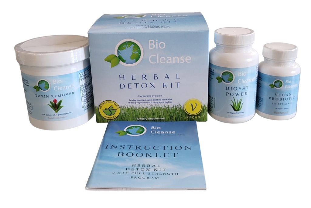 Bio Cleanse Detox Kit, 包括抗生素配方、文摘电源和苯胺、科隆护理、健康消除和固醇健康
