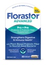 Florastor Advanced Pro+Pre Daily Probiotic and Prebiotic Supplement for Men and Men, Boosts Good Bacteria, Saccharomyces Boulardii CNCM I-745 (30 Capsules) (第1包)