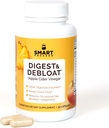 SMART按下汁液摘要和Debloat Digestive Enzymes 快速代言 酸性消化不良 心脏燃烧气体 Bloat | All Natural Digestive Health with Apple Cider Vinegar, 90 Capsules Made in USA