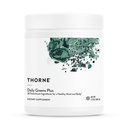 THORNE - Daily Greens Plus - 配有Matcha,Spirulina,莫林加和适配体,蘑菇和抗氧化剂混合剂的综合绿药粉 - 刷新,Mint Flavor 7.2 Oz - 30 services