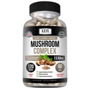Kaya Naturals Premium Mushroom Complex Potent - 蘑菇补充剂 - Mushroom Complex Capsules 1995mg Per Service - Aids 精神清晰支持免疫系统,健康与生命力 - 120 Counter