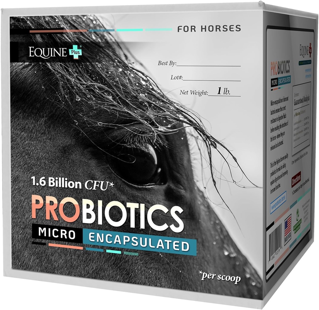 马的微封装抗生素 - Premium Equine消化性健康补编