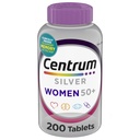 Centrum Silver's Multivitamin for Women Plus, Multivitamin/多minaral 配有维生素D3, B维生素,非GMO成份,支持老年人的记忆和认知——200Ct