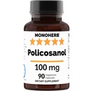 MONOHERB Policosanol 每卡普尔100毫克 - 90维卡普尔