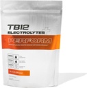TB12 Electrolytes Plus Perforce - 工作前配有适应原体的电解质粉末 & Nootropics 支持能量,焦点,以及耐力 QQ 无糖, Vegan, 非 GMO 电解质粉末包