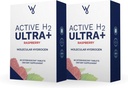 活性H2 Ultra+氢水片,天然树莓. 优化健康、支持豁免和平衡抗氧化剂与分子氢的惠益 120