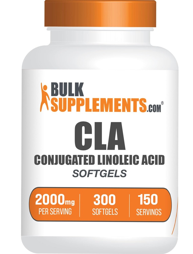 Bulk Assupports.com 协和Linoleic酸软胶 - CLA Supplements, CLA 2000mg , CLA 萨夫花卡普尔, CLA 药丸 - 每服2 CLA 软胶,150日供应,300软胶