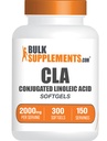 Bulk Assupports.com 协和Linoleic酸软胶 - CLA Supplements, CLA 2000mg , CLA 萨夫花卡普尔, CLA 药丸 - 每服2 CLA 软胶,150日供应,300软胶