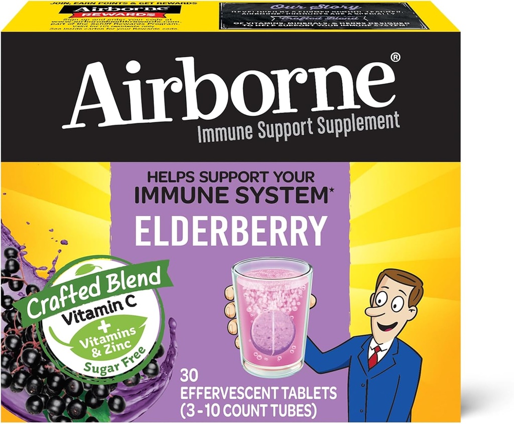 空降的长老莓Efferverscent牌匾(30 Counter in A Box)