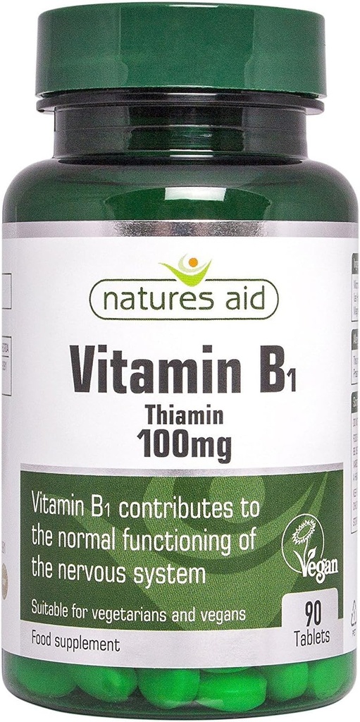 维生素B1 100mg 90 Tabs-2 Pack