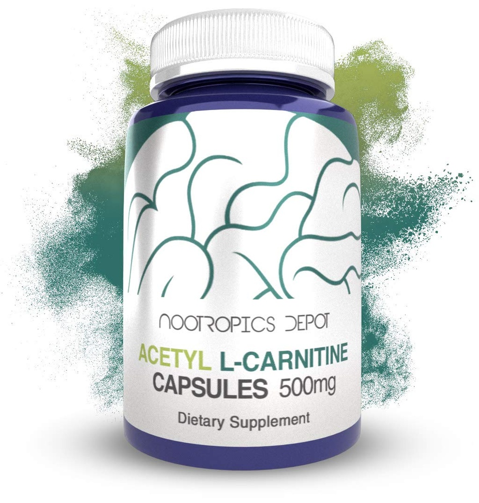 诺特罗普斯 Acetyl L-Carnitine Capsules | 500mg | 90 Counter | HCL Form | 能源补充 | 支持 Mitochondrial 函数 | ALCAR HCL