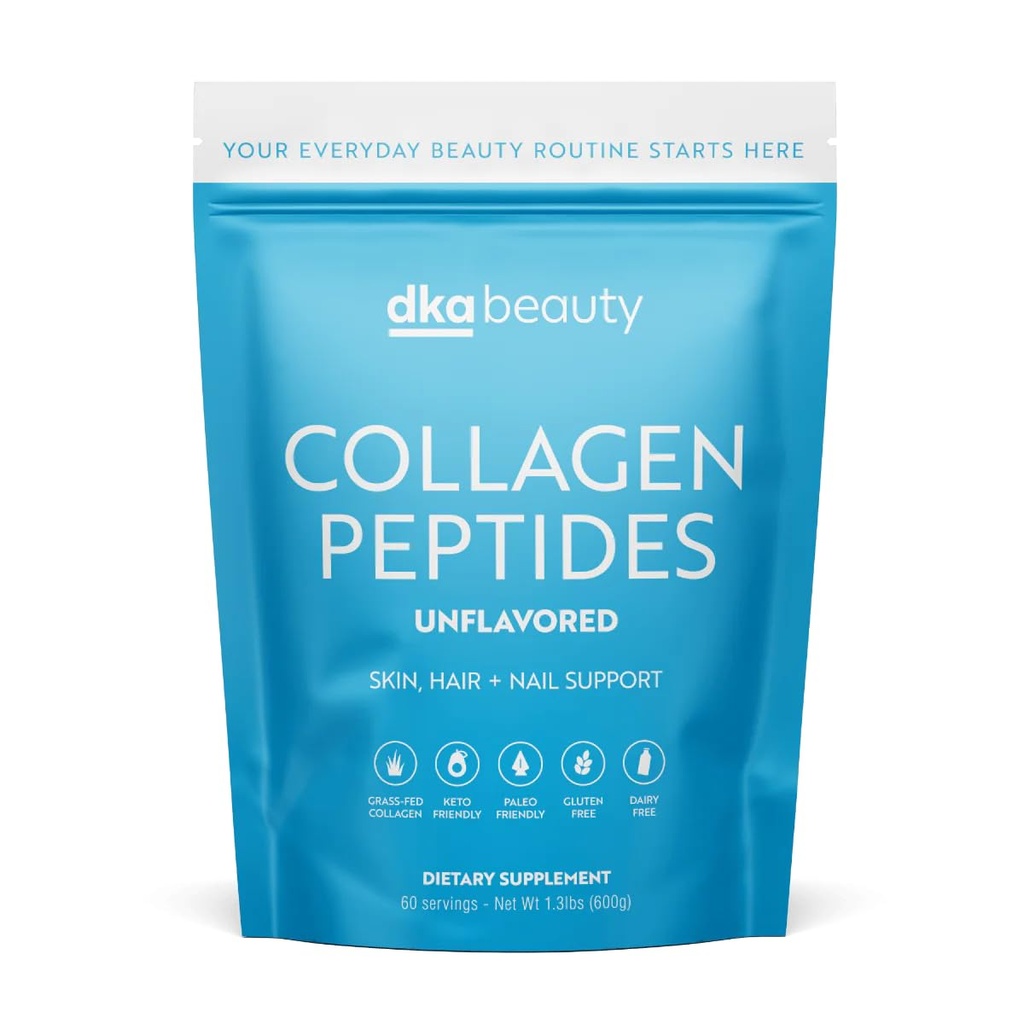 Kellian Unforward Collagen Peptides Powder博士(60名服务员) – 草翅、Keto和Paleo-Friendly、Non-GMO、Gluten-Free、1包