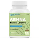 纯源实验室 Senna 8.6 mg 片(120个计数) – 天然 Sennosides 食用草药用于便秘,布洛丁,气体,不规则的缓解