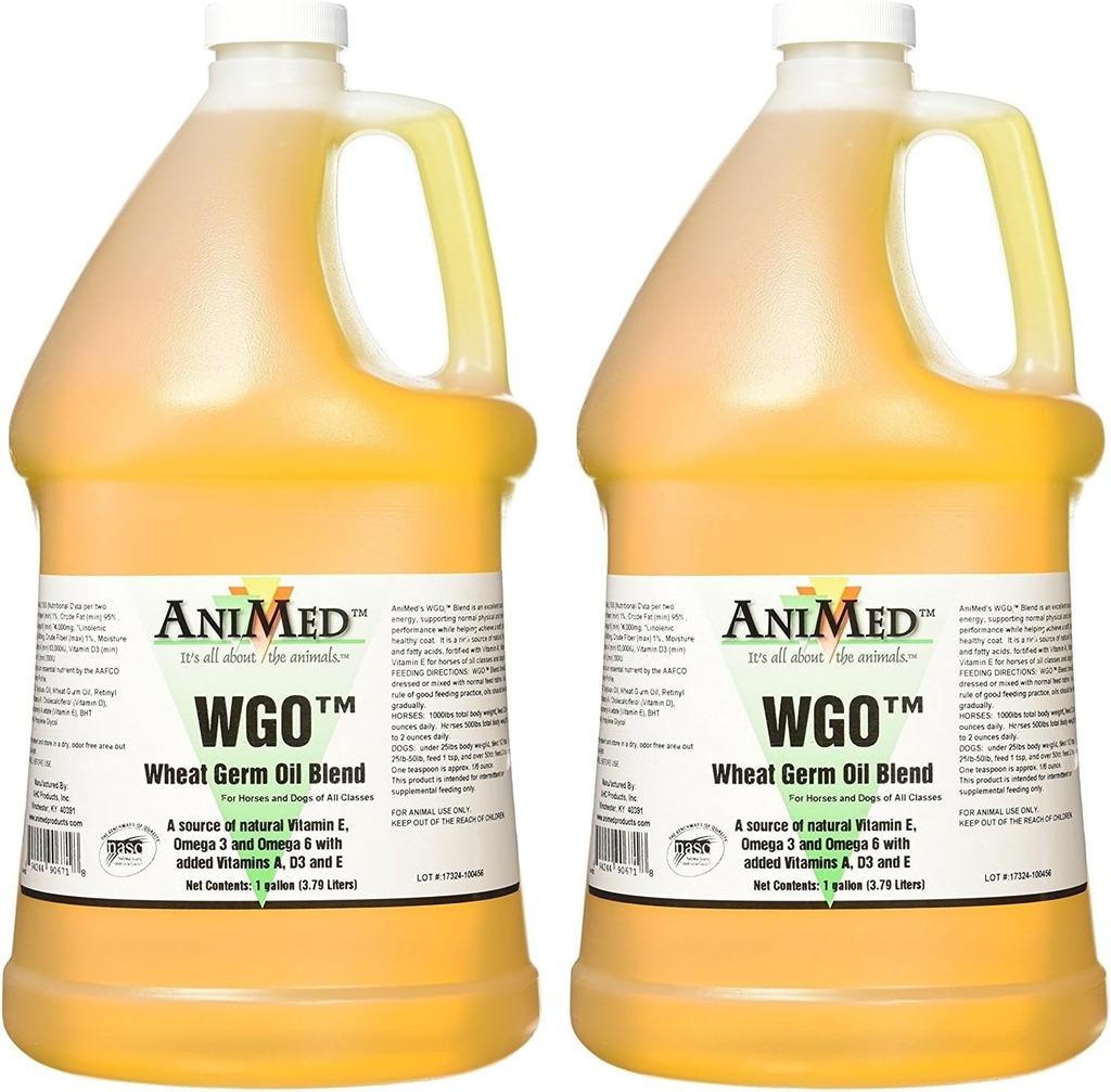 AniMed WGO Wheat Germ Oil Blend 补编, 1 加仑(2包)