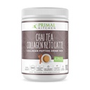 Primal Kitchen Chai Tea Collagen Keto Latte Powder, Collagen Peptide Drink Mix, 8.55 Ounces (英语).