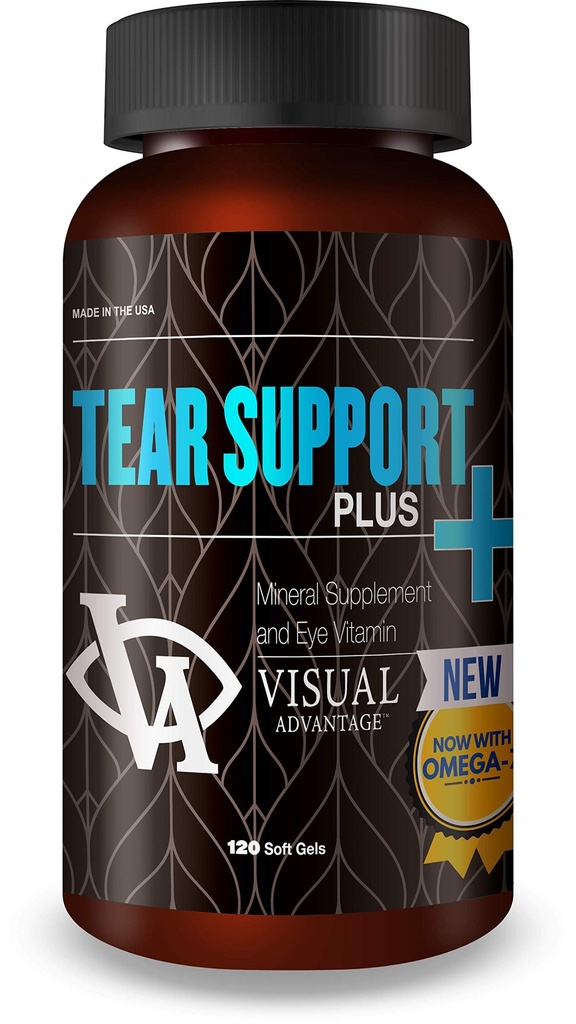Visual Advantage Tear Support Plus for Dry Eyes - 1 Month Supply