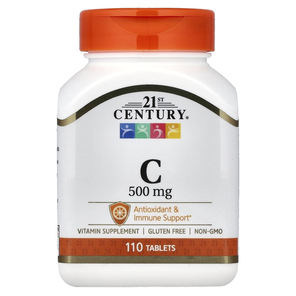 21世纪 C 500 mg 平板电脑,110个