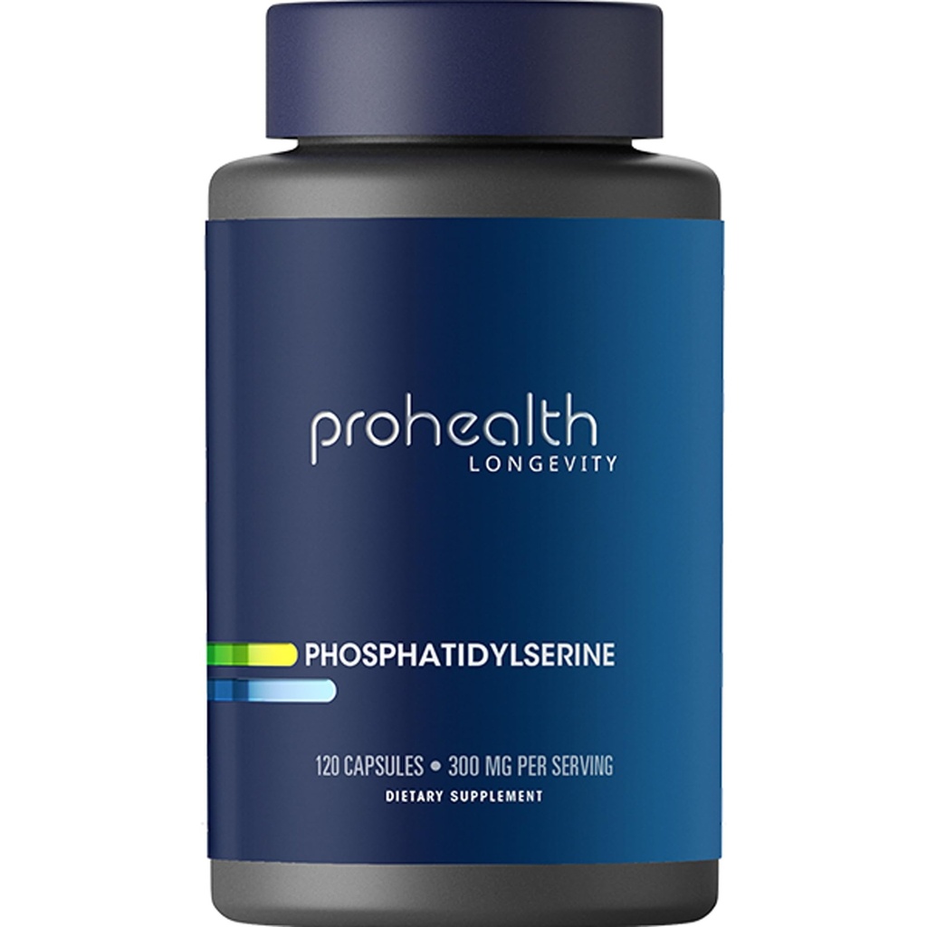 ProHealth Phosphatidylserine(英语:ProHealth Phosphatidylserine),是美国西甲球队球员,球员之一. 保护认知和脑健康。 支持健康神经系统功能. 增强运动性能和恢复。 300毫克/每2个Cap服务,120个Cap.
