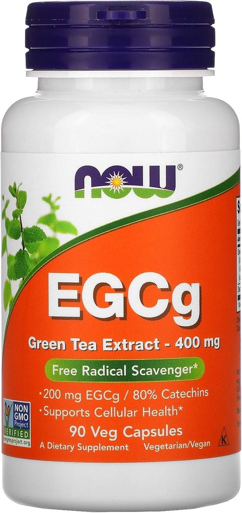 现在食品 EGCG 400mg 绿茶,90 CT