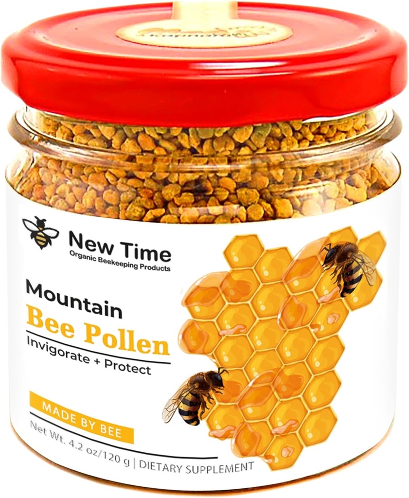 Bee Pollen Granules for Women - 有机膳食补充 - 晨能源 120g(4.2oz)