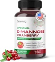 Liposomal D-Manose Cranberry 补编 – 180 Capsules → Uva Ursi, Hibiscus, Black Pepper → 强化吸收公式 → 非GMO, Gluten-Free