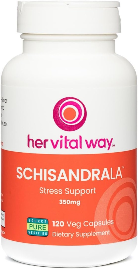 SchisandraLa 压力和肾上腺健康支助,Schisandra Berry 3:1